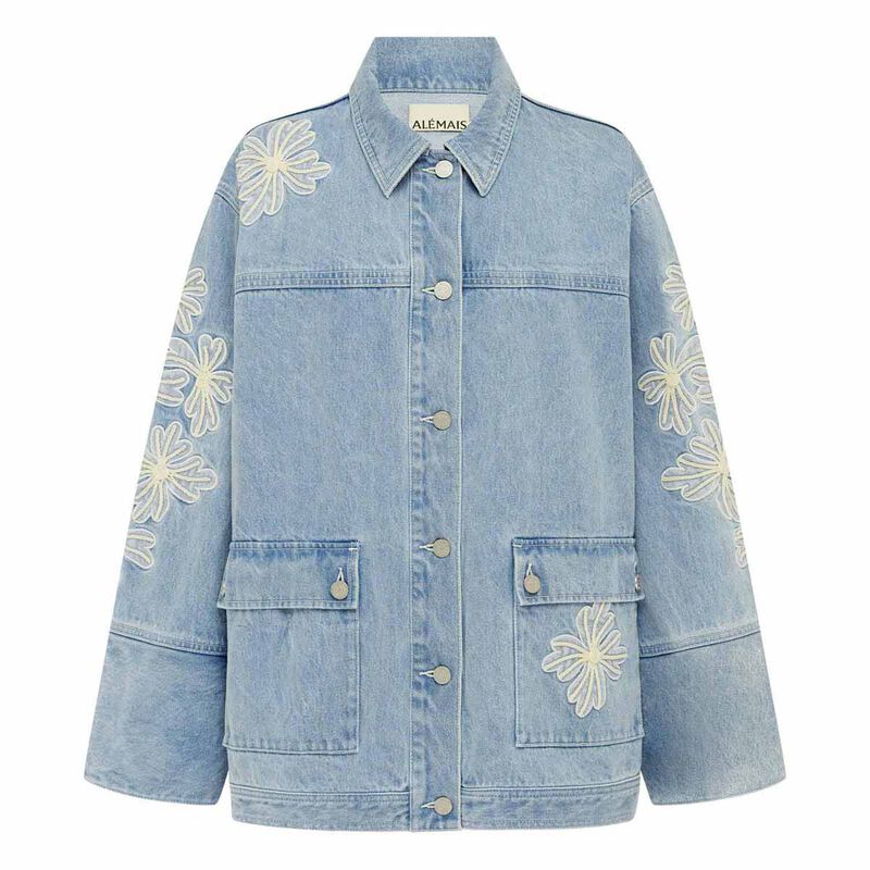 ALÉMAIS Charlene Denim Jacket image number 2